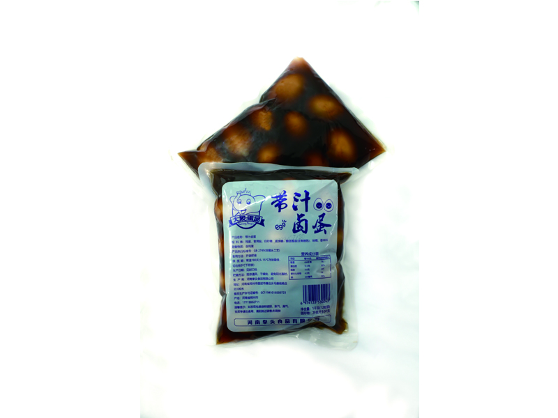 郑州无壳带汁卤蛋