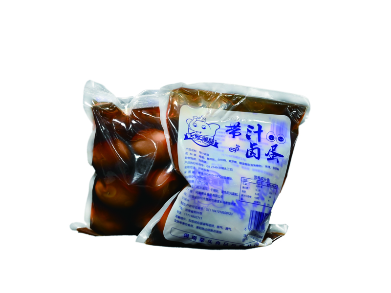 郑州连锁店用的带汁卤蛋